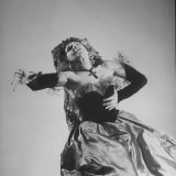 Metropolitan Opera Mezzo Soprano Rise Stevens in the Title Role of Bizet's "Carmen"