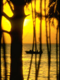 Sunset at Key Biscayne  Florida