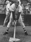 Boston Player Ted Williams  Demonstrating Coverage of Plate That Enables
