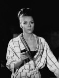 Diana Rigg  Who is on Location for New Film On Her Majesty's Secret Service