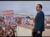 Presidential Candidate Richard Nixon on the Campaign Trail