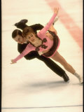 Irina Rodniva Skating with Partner Aleksei Ulanov  1972 Winter Olympics