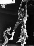 University of Kansas Basketball Star Wilt Chamberlain Playing in a Game