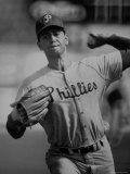 Philadelphia Phillies Pitcher Bo Belinsky Throwing the Ball During Spring Training