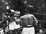 Cassius M Clay and Sonny Liston During World Championship Fight