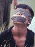 Viet Cong Prisoner Captured During Cape Batangan Battle  Awaiting Transfer to US POW Compound