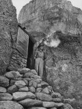 Prospector Chuck Aylor Searching in Superstition Mountains of Southern Ariz for Lost Gold Mine