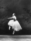 Soviet Ballerina Galina Ulanova Dancing in Title Roll of Ballet "Giselle" at the Bolshoi Theater