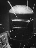 Closeup of a Welder Wearing a Mask