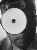 Closeup of a Doctor Wearing a Mask of His Profession