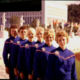 Unidentified Us Athletes at Summer Olympics