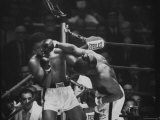 Cassius M Clay and Sonny Liston During World Championship Fight