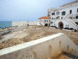 Cape Coast Castle with Cannons Along the Waterfront  World Heritage Site  Cape Coast  Ghana