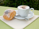 Morning Cappuccino at Eden Grand Hotel  Lake Lugano  Lugano  Switzerland