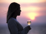 Sunset Drink Aboard Royal Clipper  Sailing in Mediterranean Sea  Near Ponza  Italy