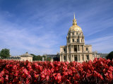 Hotel des Invalides Dome where Napoleons Tomb Resides  Paris  France