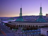 Convention Center at Sunset  Portland  Oregon  USA