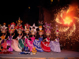 Dance and Fireworks called Bani Stui Gulal Tells the Story of the Guelaguetza  Oaxaca  Mexico