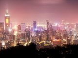 Central Overview from Stubbs Road Lookout  Hong Kong  China