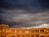 Storm Clouds Over Ministry of Finance and Economy Building  Yerevan  Armenia
