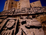 Historic Reliefs at Palace of Shirvan Shah  Baku  Azerbaijan