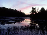 Dusk  Algonquin Provincial Park  Canada