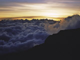 Sunset Above the Clouds  Kilimanjaro