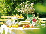 Table with Tablecloth Set