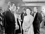 Omar Sharif with Princess Margeret at the Premier of Mackennas Gold  April 1969