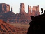 A Photographer at Monument Valley in the Navajo Nation  Ariz