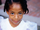 Portrait of Young Girl  Baton Rouge  USA