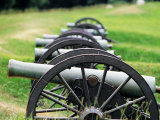 Cannons at Vicksburg National Military Park  Vicksburg  USA