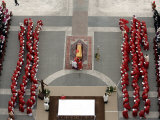 German Cardinal Joseph Ratzinger Conducts a Funeral Mass