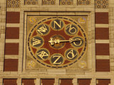 Central Station Wind Scale on Red Brick Tower  Amsterdam  Netherlands