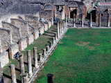 Pompei Archeological Site  Naples  Italy