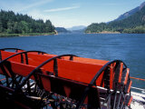 The Sternwheeler in the Columbia Gorge  Cascade Locks  Lewis and Clark Trail  Oregon  USA