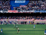 Football Match at Stadio San Paolo  Naples  Italy