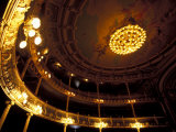 Interrior of National Theater  San Jose  Costa Rica