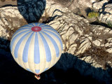 Ballooning Over Lunar Landscape  Cappadocia  Turkey