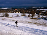 Skiing at Zasada Resort in Jizerske Mountains in Liberec Region  Liberec  Czech Republic