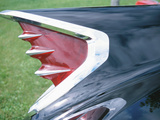 Tail Lights of an Antique Car