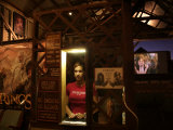A Young Lady Mans the Window at the Sun Pictures Theater