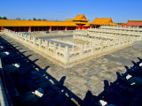 Interior of Forbidden City  Beijing  China