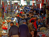 Sunday Market Crowds  Beijing  China