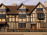 Shakespeare's Birthplace  in Henley Street  Stratford-Upon-Avon  United Kingdom