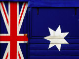 Detail of Beach Box in Brighton  Melbourne  Australia