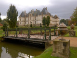 Garden of Chateau de Cormatin  Burgundy  France