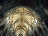 Beautiful Church Interior with Vaulted Archways