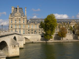 Pont Royal and the Louvre Museum  Paris  France