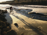 Winter Bicycling on the Partially Frozen Dolores River